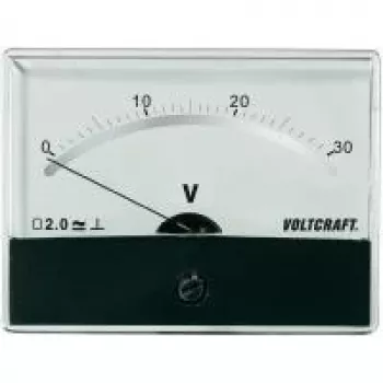 Voltcraft AM-86X65/30V/DC montavimo matavimo prietaisas, 30 V nuolatinės srovės, nuolatinio magneto sistema