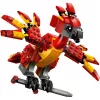 LEGO statomas Feniksas Fawkes – Dumbldoro Feniksas modelis 76448, 299 dalių, 160 mm aukštis, nuo 8 metų