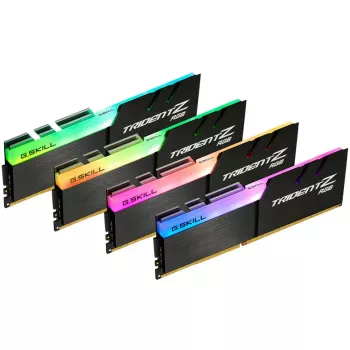 G.Skill Trident Z RGB 32 GB (4x 8 GB) DDR4-3600 Quad-Kit, juoda, F4-3600C16Q-32GTZRC