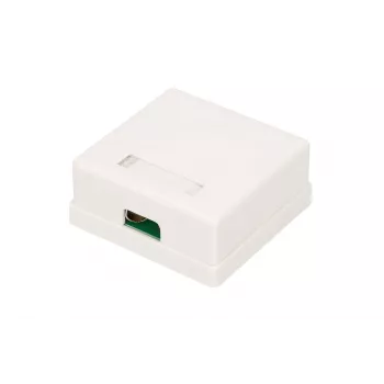 Paviršinio montavimo tinklo lizdas Extralink EX.9649 — 2× RJ45 Cat5e STP
