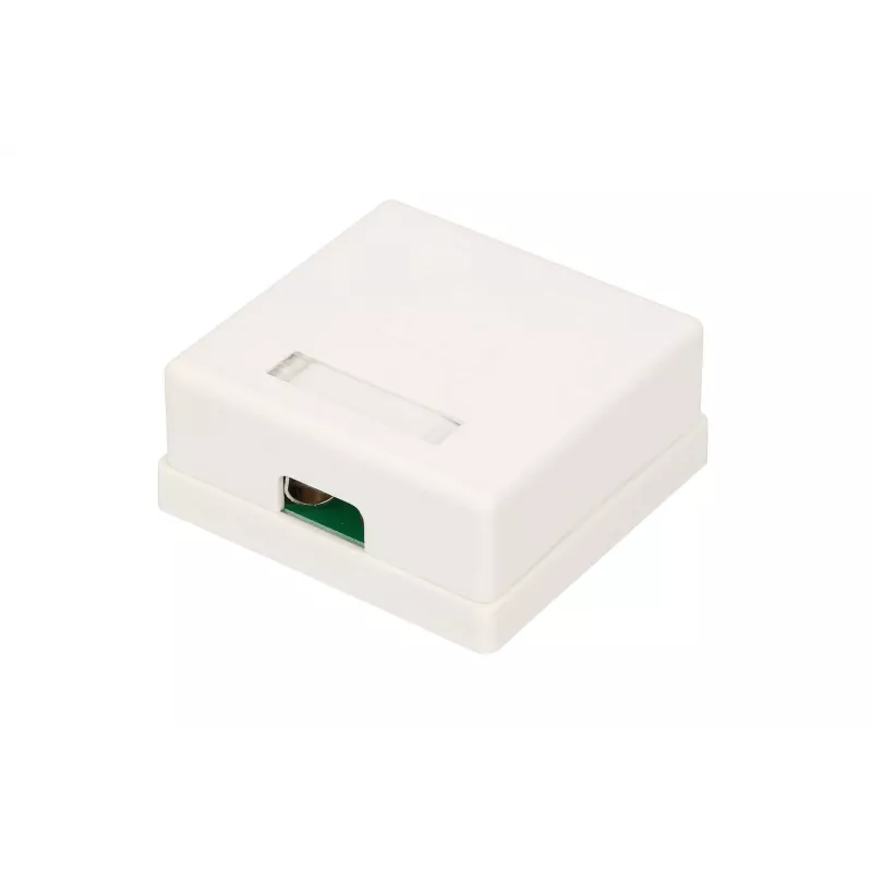 Paviršinio montavimo tinklo lizdas Extralink EX.9649 — 2× RJ45 Cat5e STP