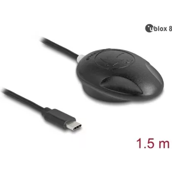 GNSS imtuvas Navilock NL-8002UC USB Type-C u-blox 8, 1,5 m kabelis