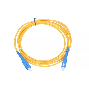 Extralink Patchcord SC/UPC-SC/UPC, vienmodis, simplex, G.657A1, 3 mm, 2 m