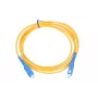 Extralink Patchcord SC/UPC-SC/UPC, vienmodis, simplex, G.657A1, 3 mm, 2 m