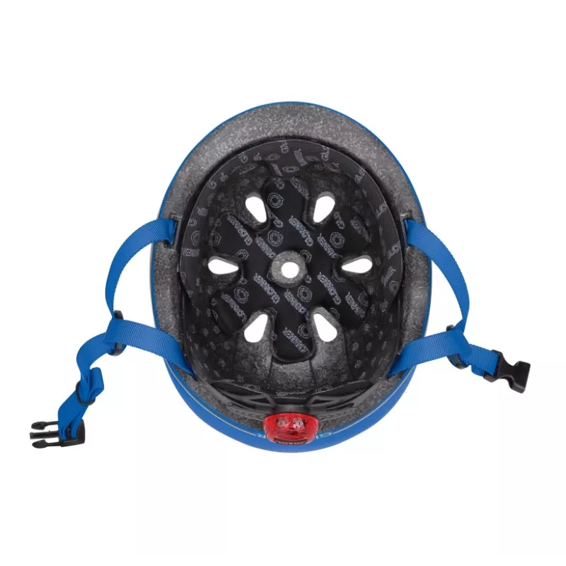 Globber Šalmas Go Up Lights, XXS/XS (45-51 cm) | 506-100 | Mėlyna