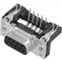 Harting 09 66 152 6611 Juodas jungtis