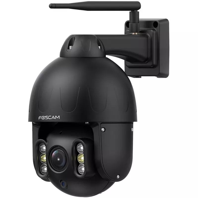 Foscam SD8P lauko vaizdo kamera Wi-Fi su pasukamu ir pakeliamu korpusu, 8 MP (3840x2160), juoda