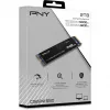 Kietojo kūno diskas PNY CS2241 2 TB, M.2, NVMe PCIe Gen4 x4, 5000 MB/s skaitymui, 4200 MB/s įrašymui