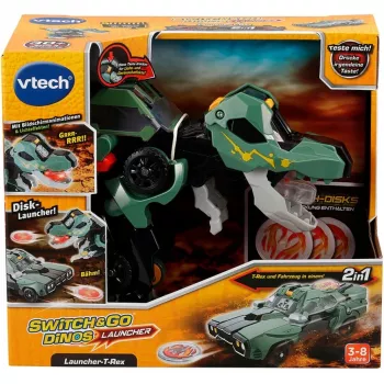 Switch & Go Dinos - Launcher-T-Rex, žaidimo figūrėlė
