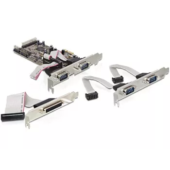 PCI Express kortelė DeLOCK 89177 4 × nuoseklus (RS-232) 1 × lygiagretus (LPT)