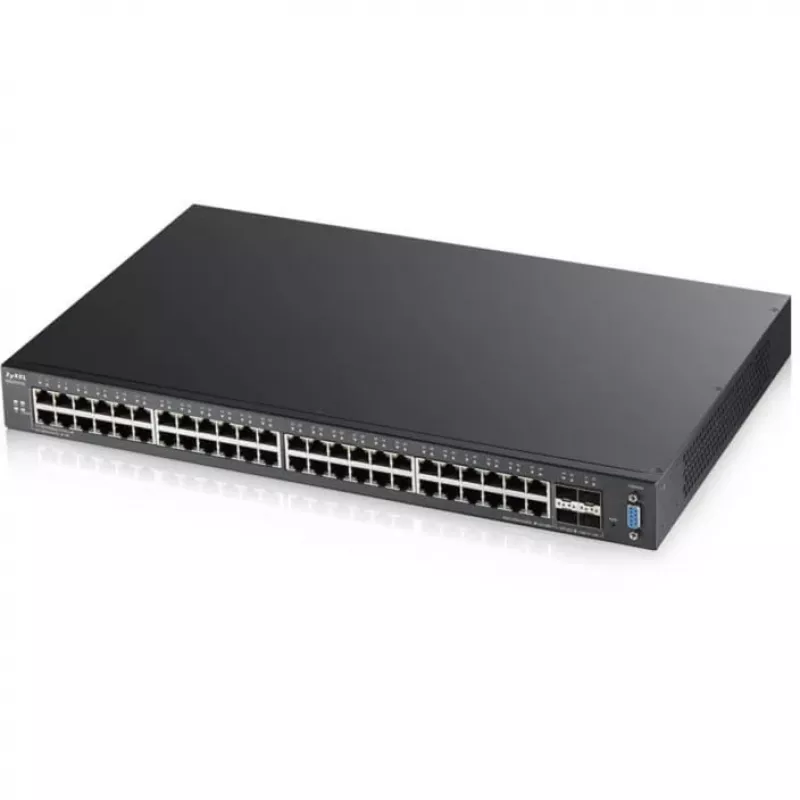 Zyxel XGS2210-52 Valdomas L2 Gigabit Ethernet (10/100/1000) 1U Juodas