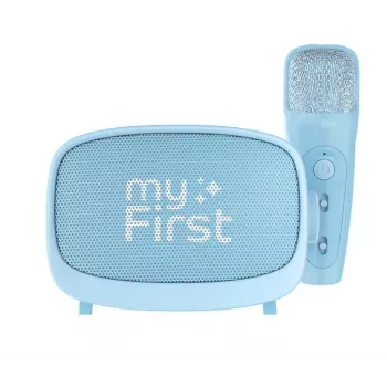 Nešiojamas vaikų garsiakalbis myFirst Voice 2 mėlynas