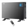 Elektrinis konvektorinis šildytuvas NOVEEN CH7100 — 2000 W, 3 galios lygiai, LCD, laikmatis, nuotolinis valdymas, juodas