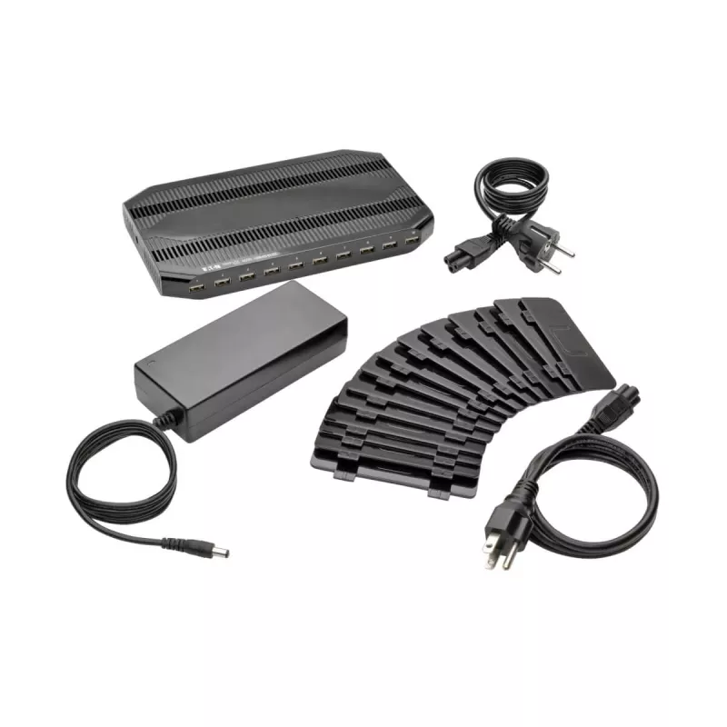 Tripp Lite U280-010-ST-CEE 10 prievadų USB įkrovimo stotelė, 96W