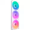 Ventiliatorių rinkinys NZXT F420 RGB Core baltas (RF-U42HF-W1)
