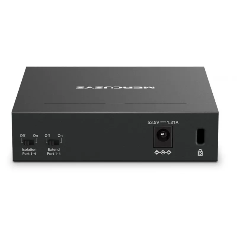 Mercusys 5 prievadų Gigabit stalinis komutatorius su 4 prievadais PoE+