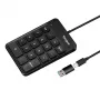 Targus AKP13GL skaitmeninis klaviatūros blokas Universal USB Juoda