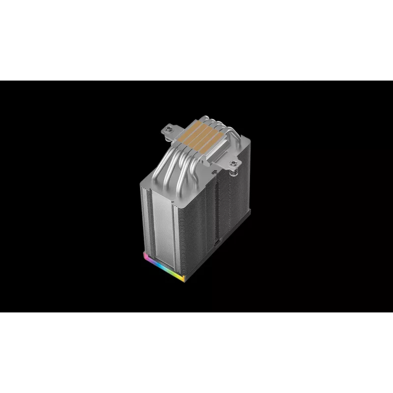 Oro aušintuvas DeepCool AK500S Digital SE — 120 mm ventiliatorius, LGA1700/AM5/AM4 ir Intel LGA115x/1200 lizdų palaikymas, Juodas