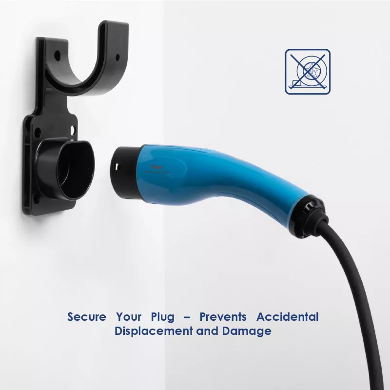 Akyga AK-SC-E15 sieninis Type 2 elektromobilio įkrovimo kabelio laikiklis
