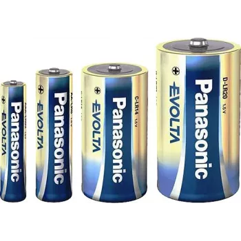Panasonic Evolta C - Šarminė baterija - 1,5 V - 2 vnt. - Mėlyna - C
