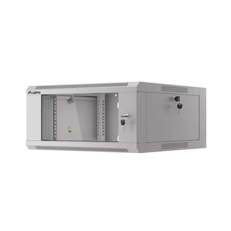 Sieninis 19 inch RACK spintos korpusas Lanberg WFFA-5604-10S 4U 570x600 mm pilkas