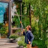 Gardenos Cleansystem rankenos šepetėlis soft flex 18812-20 Juoda Pilka 287 mm
