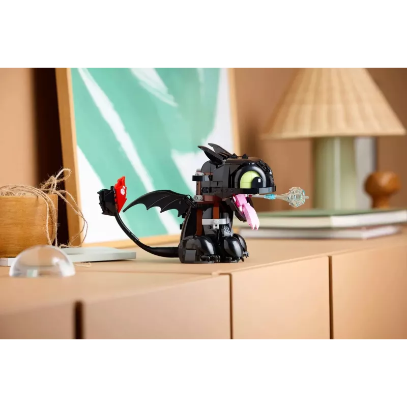 LEGO ICONS 10375 Kaip prisijaukinti slibiną: Bezdantis