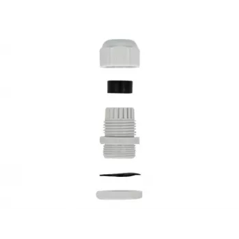 Kabelio įvadas DeLOCK 60197 pilkas plastikinis 10 vnt.