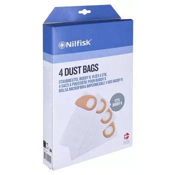 Dulkių maišelis Nilfisk 81943048 (4 vnt.)