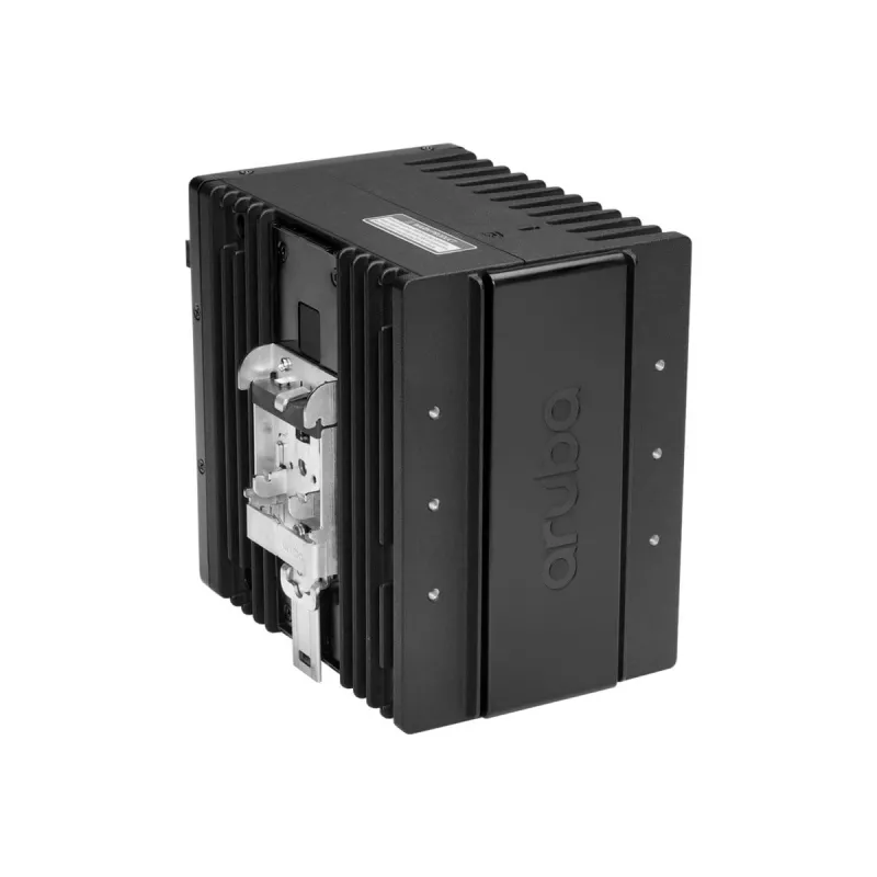 HPE Aruba 4100i – valdomas pramoninis komutatorius, 8x PoE Class 4 + 4x PoE Class 6 + 2x SFP+, DIN bėgelis