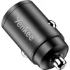 Automobilinis kroviklis YENKEE CAR 02 Power Delivery 30W su USB-A ir USB-C prievadais