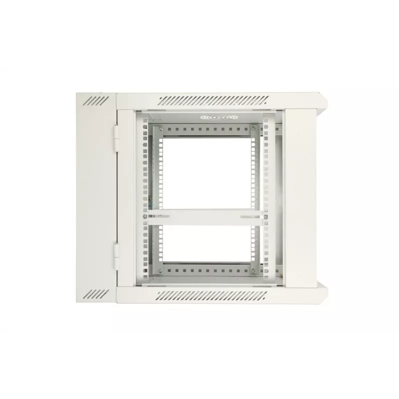 Extralink sieninis RACK spintos korpusas 9U 600x600 AZH pilkas, varstomas