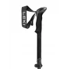 Trekkingo lazdos Leki Sherpa FX reguliuojamos 120–140 cm, juodos