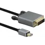 Mini DisplayPort į DVI laidas Helos 288475 — 1,0 m, juodas