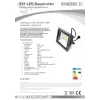 LED šviestuvas Synergy21 S21-LED-TOM00260, 30 W, šalta balta, IP65