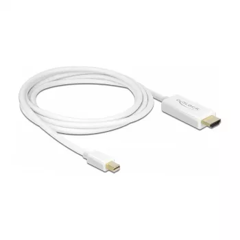 Vaizdo kabelio adapteris DeLOCK 83707 Mini DisplayPort į HDMI 2 m Baltas