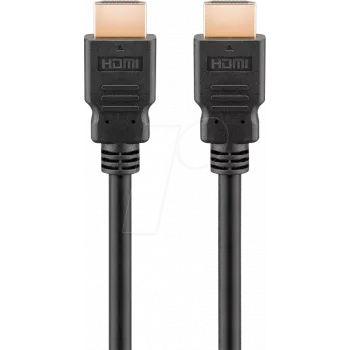 Goobay 41081 HDMI kabelis 0,5 m HDMI A tipo (standartinis) 2 x HDMI A tipo (standartinis) Juodas (41081)