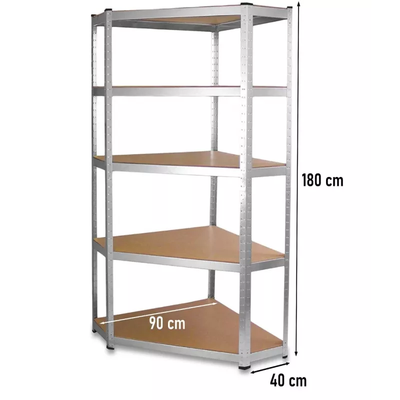 Metalinis kampinis lentyninis stovas G9040 40 cm