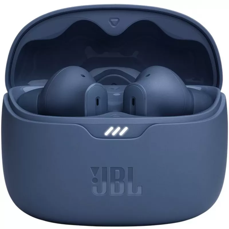 JBL Tune Beam Belaidės Ausinės True Wireless Stereo (TWS) Įstatomos Skambučiams/Muzikai USB Type-C Bluetooth Mėlynos