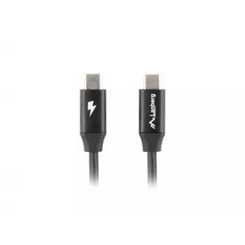 USB-C laidas M/M 2.0 CA-CMCM-40CU-0005 Juodas 0,5 m