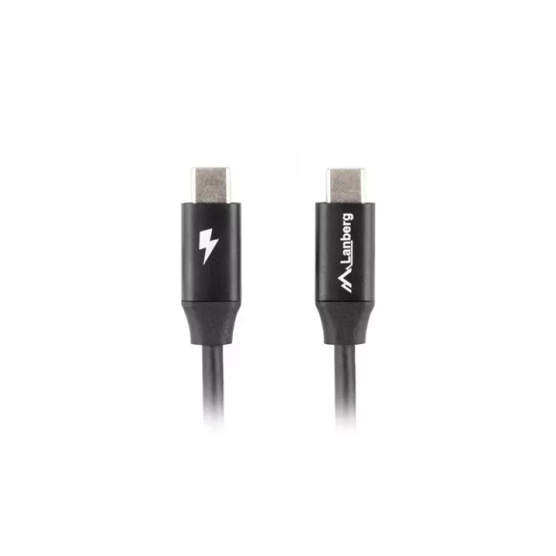 USB-C laidas M/M 2.0 CA-CMCM-40CU-0005 Juodas 0,5 m