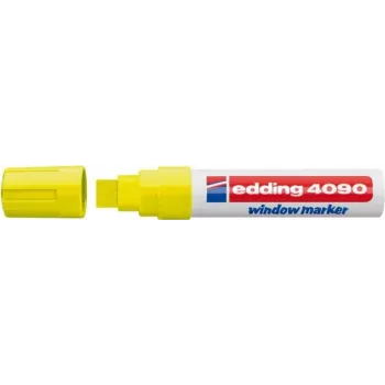 Kreidinis žymeklis Edding 4090 Chisel Yellow 5 vnt.