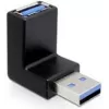 USB 3.0 adapteris M/F DeLOCK 65340 juodas