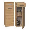 Topeshop NEL V DS ARTISAN vonios spintelė ąžuolo spalvos