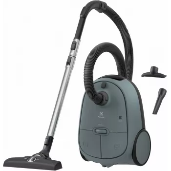 Būgninis dulkių siurblys Electrolux EB61C1OG 850 W 3,5 L dulkių maišas, teleskopinis plieninis vamzdis, EPA12, 12 m spindulys