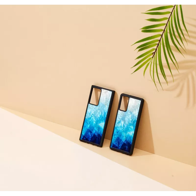 Apsauginis dėklas iKins Samsung Galaxy Note 20 Ultra – mėlyno ežero juoda