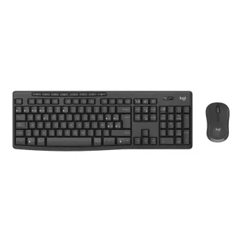 Logitech MK370 Combo for Business – belaidis klaviatūros ir pelės rinkinys, RF + Bluetooth, membraniniai klavišai