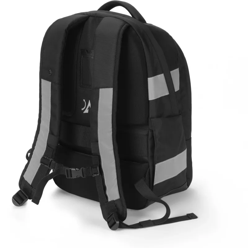 DICOTA Hi-Vis V2 Kuprinė Juoda 320x220x455 mm PET TPU