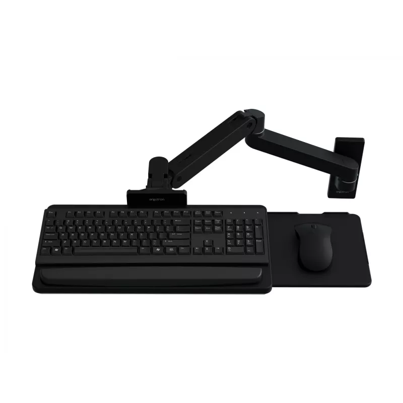 Ergotron LX Pro Wall Keyboard Arm laikiklis klaviatūrai juodas aliuminis