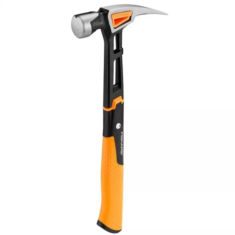 Fiskars 1020214 plaktukas nagų traukimui Juoda, Metalinė, Oranžinė